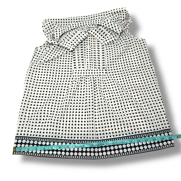 J. Crew Printed tuxedo cami top Sz 4 EUC‎ - Picture 7 of 9